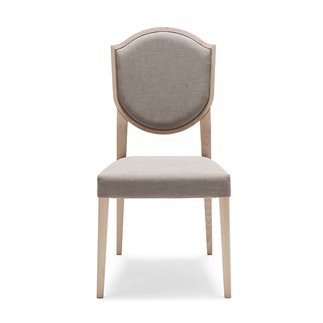 Upholstered Wooden Restaurant Chair - Blason | Origins 1971