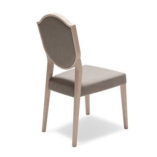 Upholstered Wooden Restaurant Chair - Blason | Origins 1971