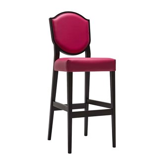 Vintage Design Bar Stool with Cushion Seat - Blason | Origins 1971