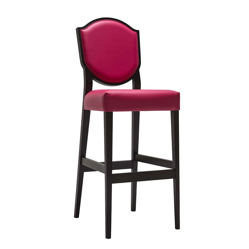 Vintage Design Bar Stool with Cushion Seat - Blason | Origins 1971