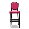 Vintage Design Bar Stool with Cushion Seat - Blason