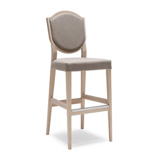 Vintage Design Bar Stool with Cushion Seat - Blason | Origins 1971