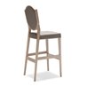 Vintage Design Bar Stool with Cushion Seat - Blason