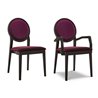 Vintage Restaurant Chair in Velvet - Medaillon