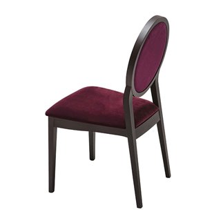 Vintage Restaurant Chair in Velvet - Medaillon | Origins 1971