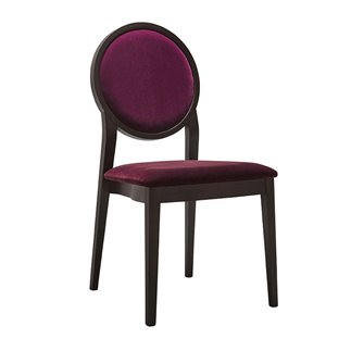 Vintage Restaurant Chair in Velvet - Medaillon | Origins 1971