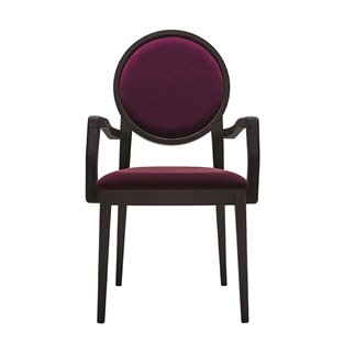 Vintage Restaurant Chair in Velvet - Medaillon | Origins 1971