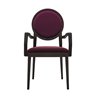 Vintage Restaurant Chair in Velvet - Medaillon