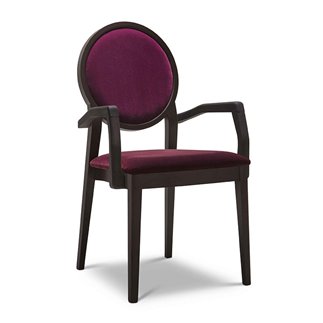 Vintage Restaurant Chair in Velvet - Medaillon | Origins 1971