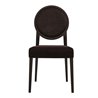 Wood Chair with Cushion Seat and Armrests - Medaillon