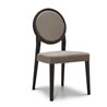 Wood Chair with Cushion Seat and Armrests - Medaillon