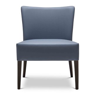 Design Armchair with Cushion Seat - Noblesse