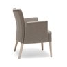 Eco-Leather Lounge Armchair with Back and Armrests - Noblesse