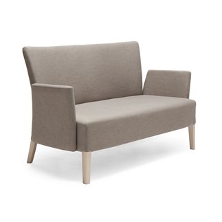 Upholstered Sofa with Backrest and Armrests - Noblesse | Origins 1971