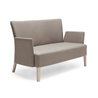 Upholstered Sofa with Backrest and Armrests - Noblesse