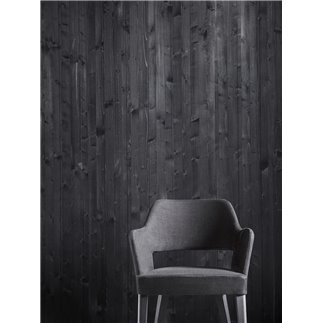 Wood Restaurant Chair with Backrest and Armrests - Emily | Origins 1971