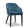 Design Chair in Wood and Velvet - Roald