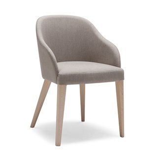 Design Chair in Wood and Velvet - Roald | Origins 1971