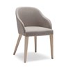 Design Chair in Wood and Velvet - Roald