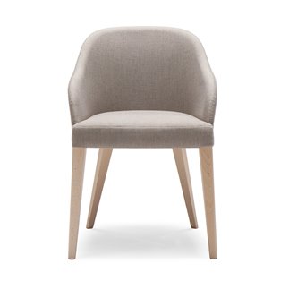 Design Chair in Wood and Velvet - Roald | Origins 1971