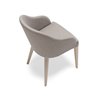 Design Chair in Wood and Velvet - Roald