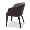 Design Restaurant Chair with Back and Cushion Seat - Doris