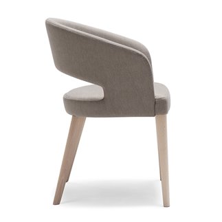 Indoor Restaurant Chair with Cushion Seat - Ray | Origins 1971