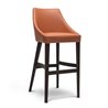 High Design Stool with Backrest - Edgar