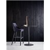 High Design Stool with Backrest - Edgar