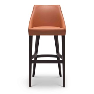 High Design Stool with Backrest - Edgar | Origins 1971