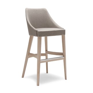 High Design Stool with Backrest - Edgar | Origins 1971