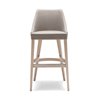 High Design Stool with Backrest - Edgar