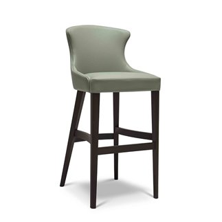 Bar Stool with Cushion Seat and Backrests - Agatha | Origins 1971