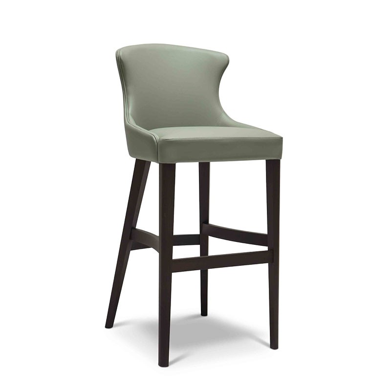 Bar Stool with Cushion Seat and Backrests - Agatha | Origins 1971