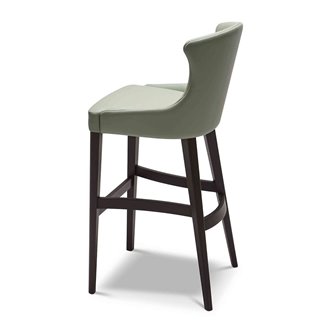 Bar Stool with Cushion Seat and Backrests - Agatha | Origins 1971