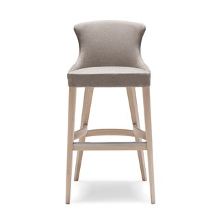 Bar Stool with Cushion Seat and Backrests - Agatha | Origins 1971