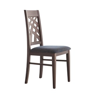 Design Wood Chair with Cushion Seat - Carmen | Palma