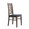 Design Wood Chair with Cushion Seat - Carmen