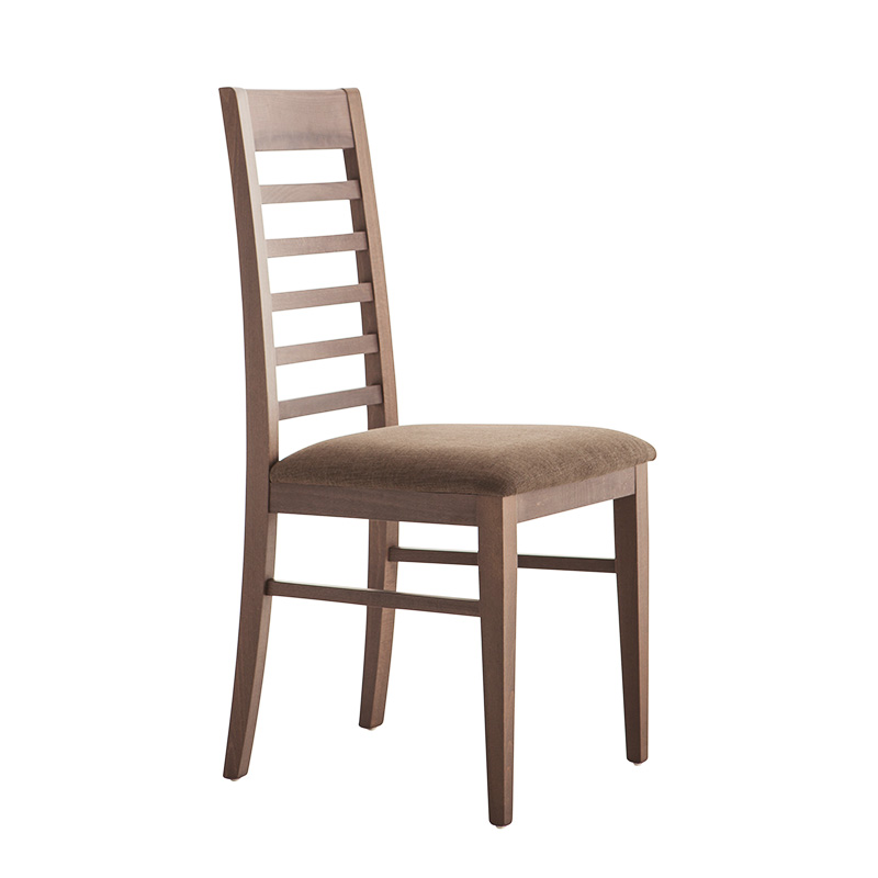 Wooden Restaurant Chair with Cushion Seat - Corinne | Palma