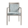 Stackable Chair with Armrests and Cushion Seat - Boheme