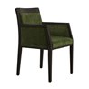 Wood Chair with High Armrests and Back - Boheme