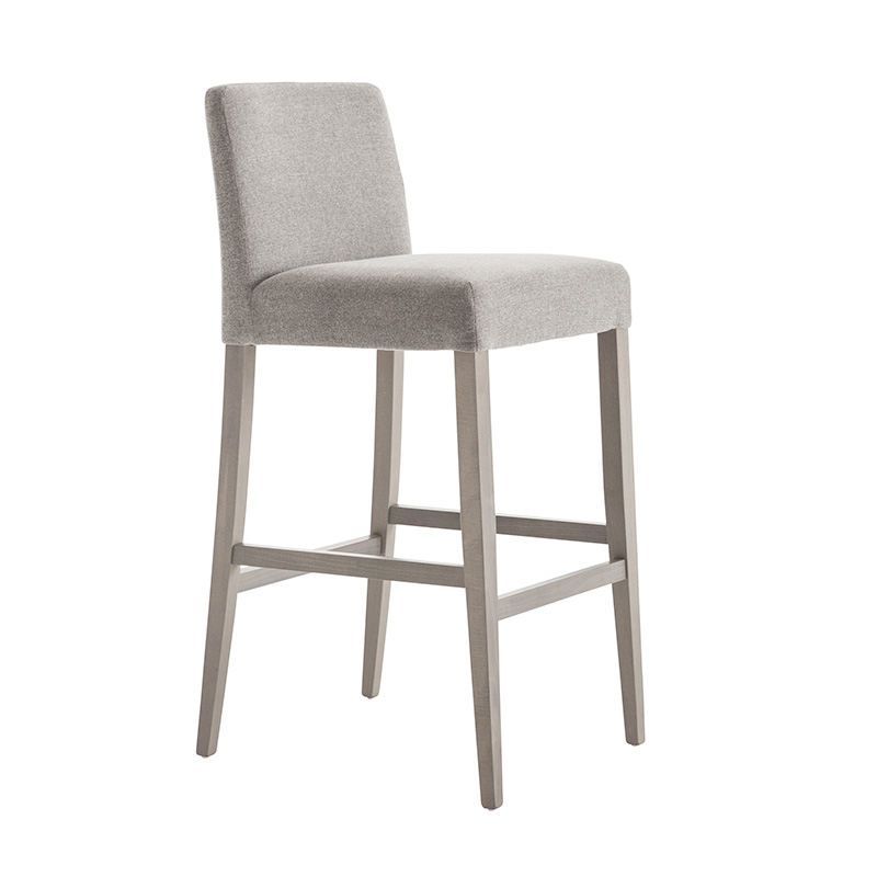 Fixed High Stool with Cushion Seat - Miss | Palma