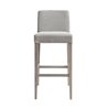 Fixed High Stool with Cushion Seat - Miss