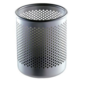 Perforated Steel Wastebasket - Cribbio | Rexite