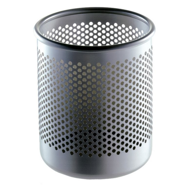 Perforated Steel Wastebasket - Cribbio | Rexite