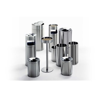 High Basket / Umbrella Stand in Steel - Nox| Rexite