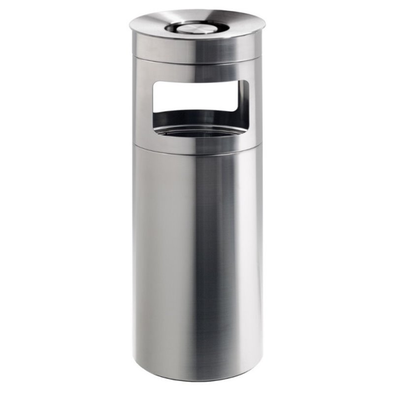 Outdoor Ashtray with Paper Bin - Nox | Rexite