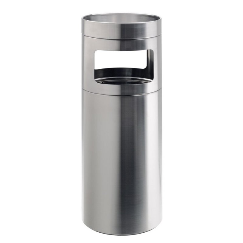 Outdoor Ashtray with Paper Bin - Nox | Rexite