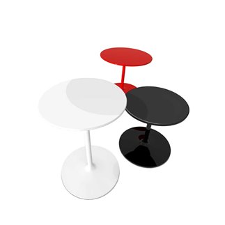 Coffee Table with Glass Top - Poppy | Rexite