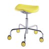 Colorful Stool on Wheels - Welcome